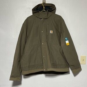 New Carhartt Full Swing Loose Fit Insulated Jacket Men's 2XL Brown